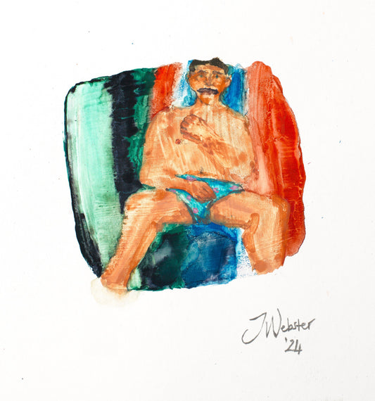 Sexy in Underpants - Original Artwork